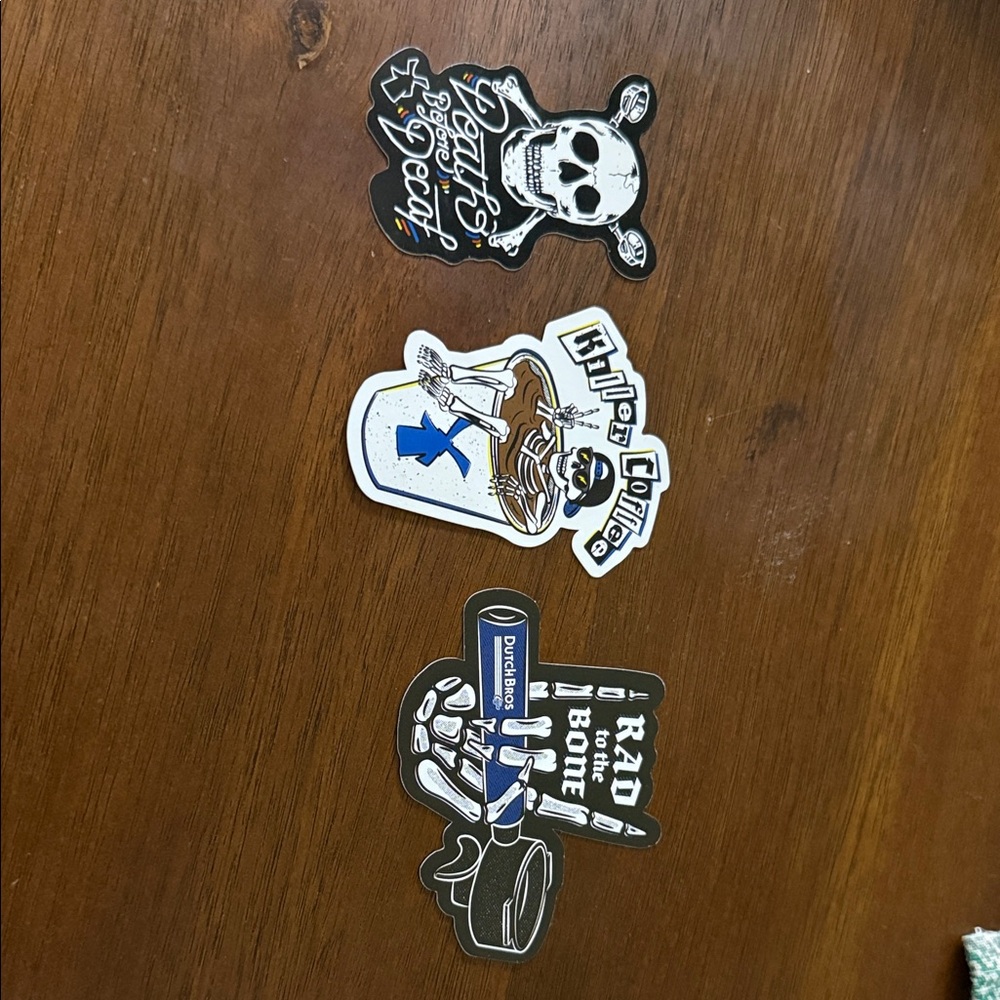 Skull Sticker Set